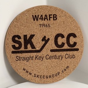 SKCC Coaster