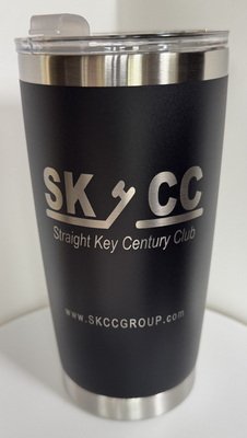 SKCC Tumbler Black